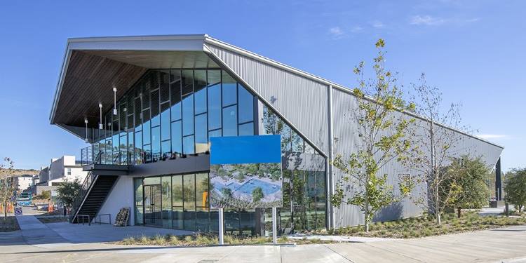 Two-Story State-of-the-Art Gymnasium & ​ Clubhouse Steel Building